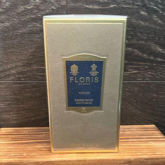 Floris London Violet Concentrated Mouthwash in 100 ml/3.4 fl oz. NIB! - Picture 3 of 8